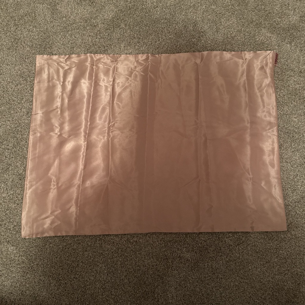Elegant Pink Satin pillowcase